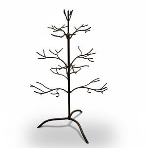 Tripar 25 Inch Metal Display Ornament Christmas Tree Brown/Bronze